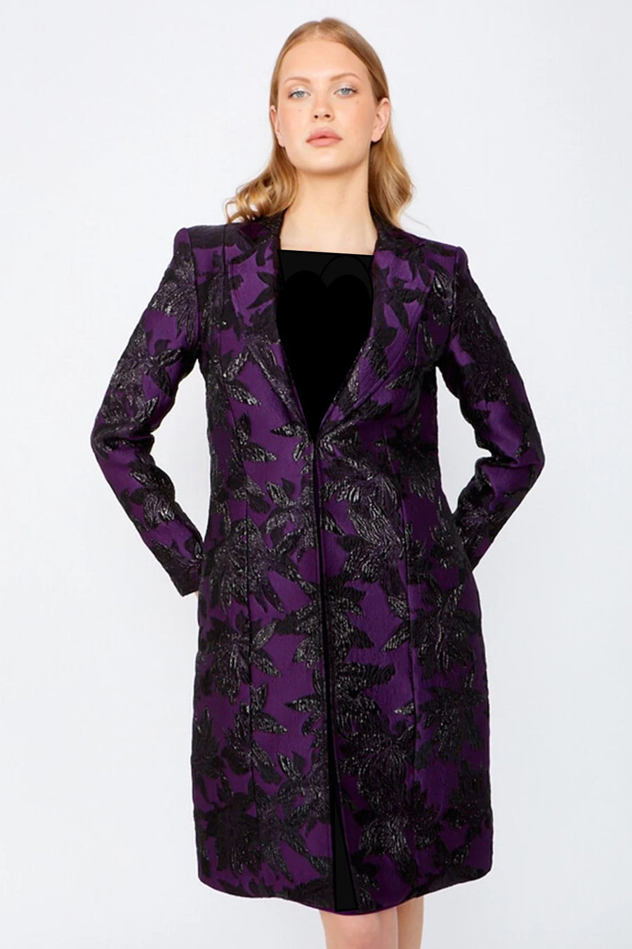 249423U Embroidered Riding Jacket