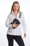 9034 Fitted Bling Shirt