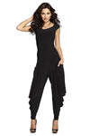 01077  Tuck Side Ankle Pant