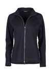 2080 Side Stripe Zip-up Rayon Ponti Leisure Jacket