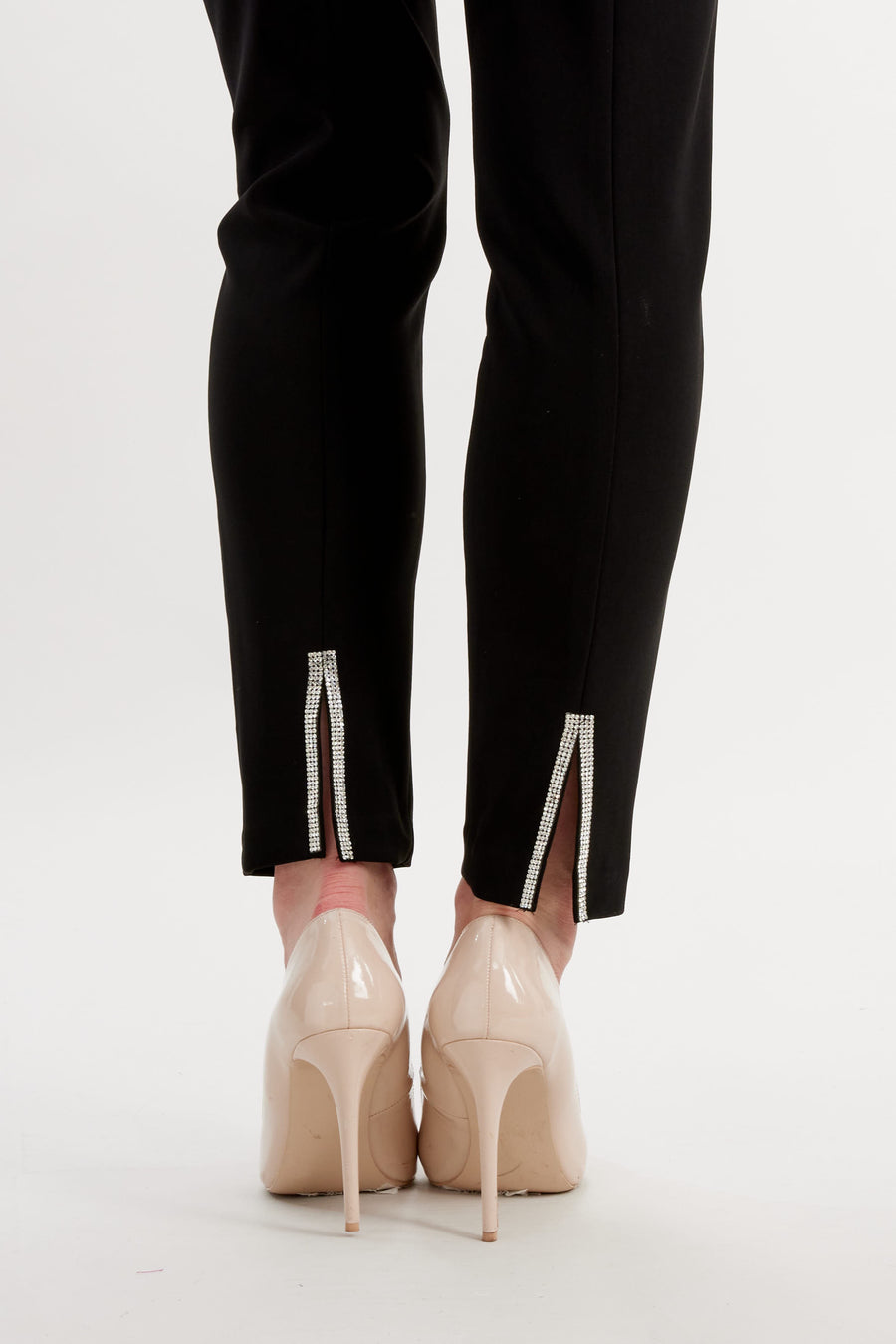 209027 Diamante Detail Ankle Pant