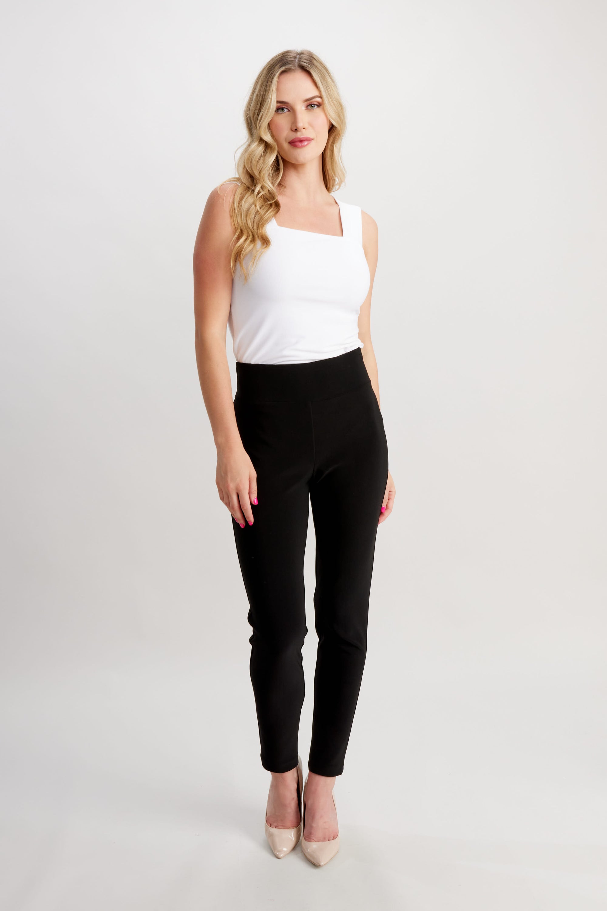 209027 Diamante Detail Ankle Pant