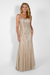 Beaded Mesh Shimmer Dress