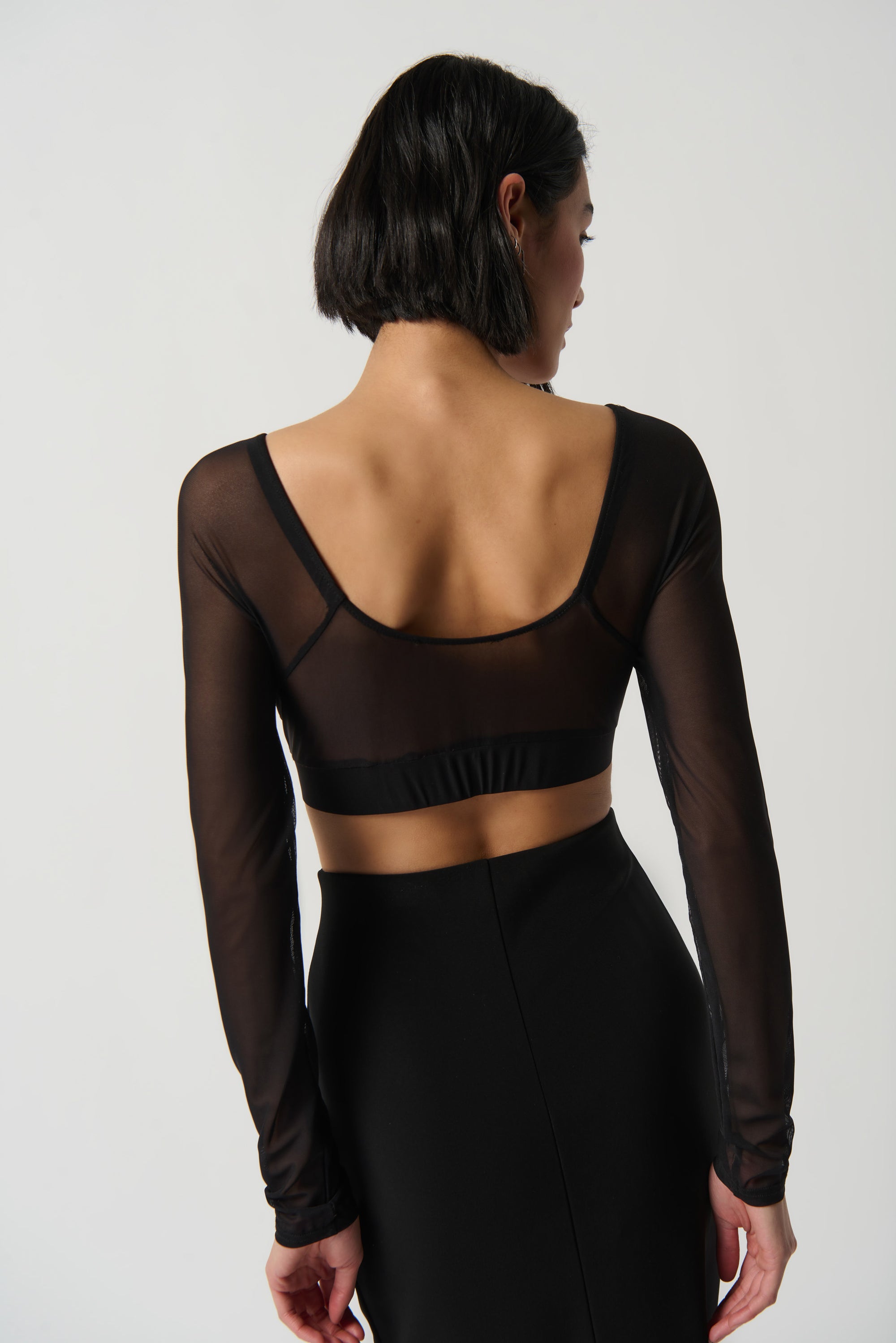 233977 Long Sleeve Mesh Layering Sleeves