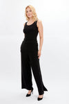 234282 Sequin Panel Split Hem Pant