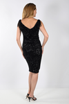 239809U Sequin Cocktail Dress