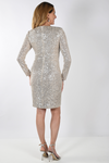 Sequin Shimmer Cocktail Dress