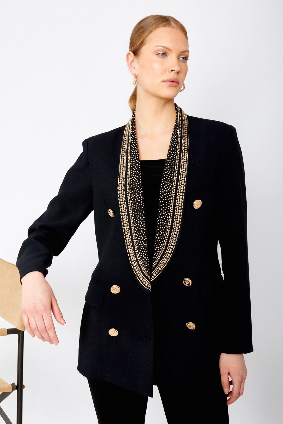 ジャケット・アウター CLANE OVER SHOULDER GOLD BUTTON BLAZER CLANE OVER SHOULDER GOLD BUTTON BLAZER clane OVER SHOULDER