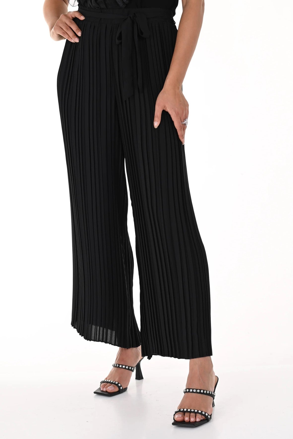 248307 Chiffon Pleated Pant