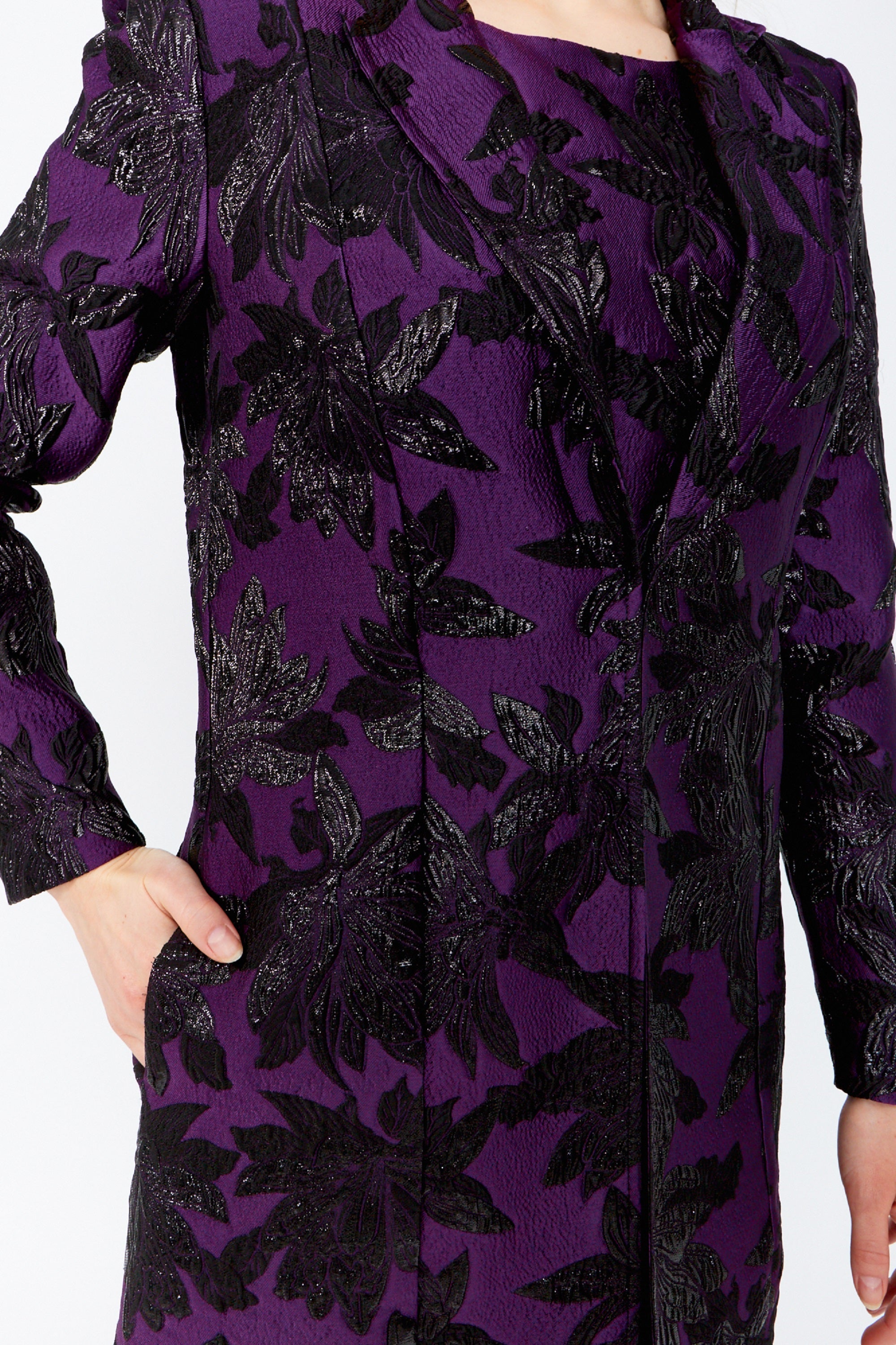 249423U Embroidered Riding Jacket