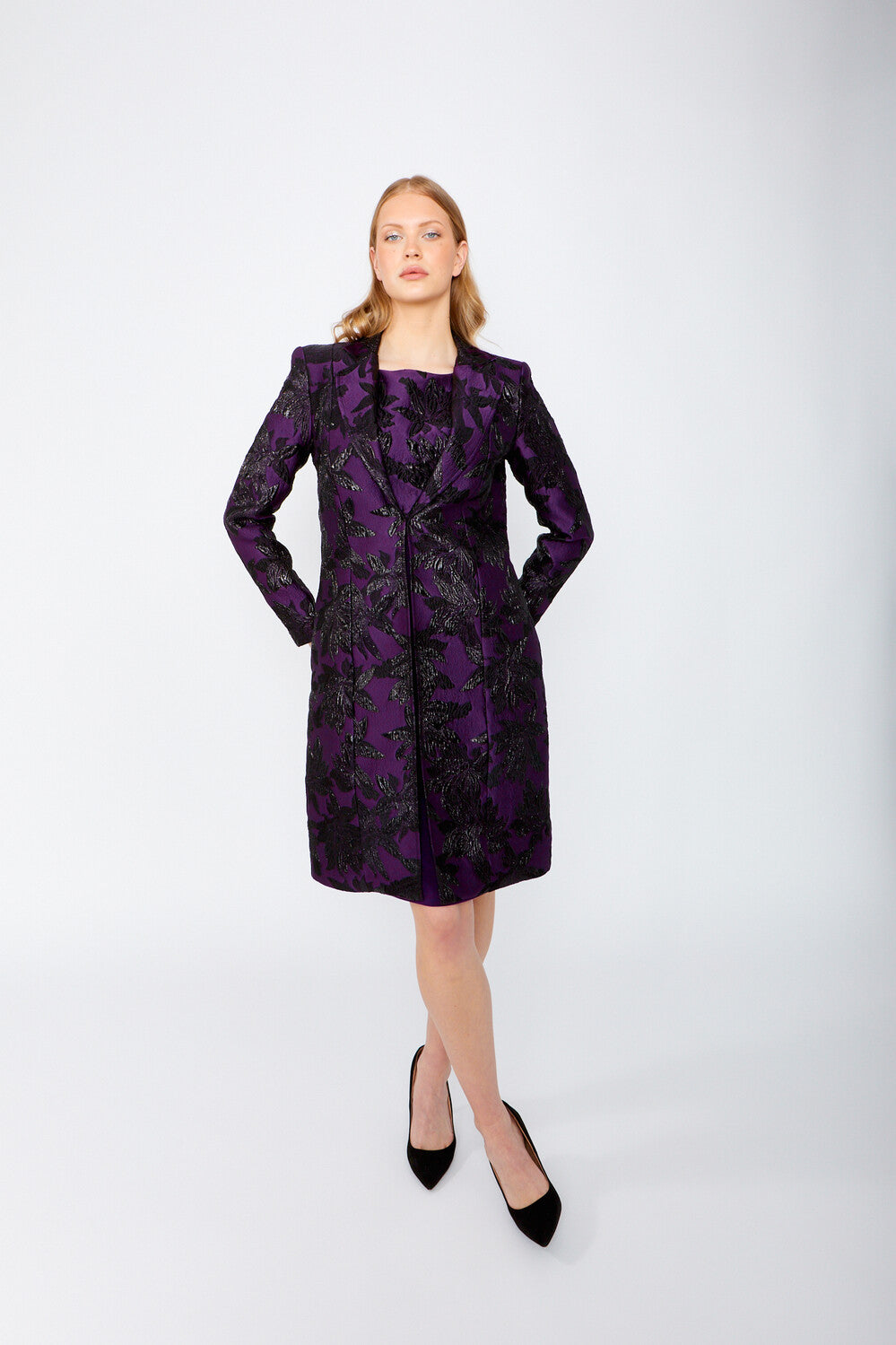 249423U Embroidered Riding Jacket