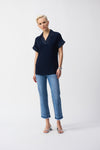 251290 Silky Knit Boxy Top