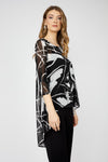 251344 Scoop Hem Mesh Tunic With Slip