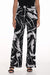251346 Modern Art Wide Leg Flat Band Pant