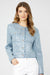251512 Blue Shimmer Evening Jacket