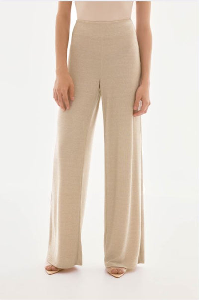 251769 Wide Leg Lurex Evening Pants
