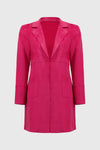 251941 Eco Suede Straight Shell Jacket