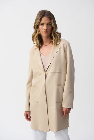 251941 Eco Suede Straight Shell Jacket