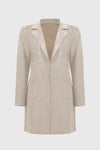 251941 Eco Suede Straight Shell Jacket