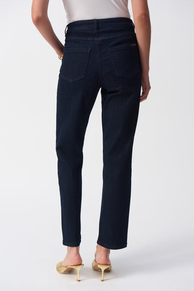 251966 Classic Leg Cotton Blend Twill Weave Jean Pant