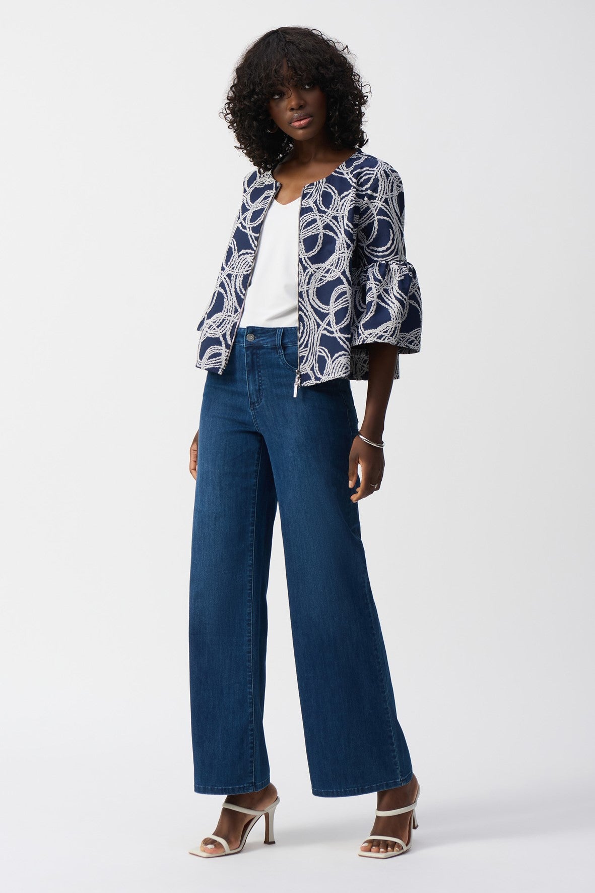 251968 Wide Leg Soft Indigo Jean Pant