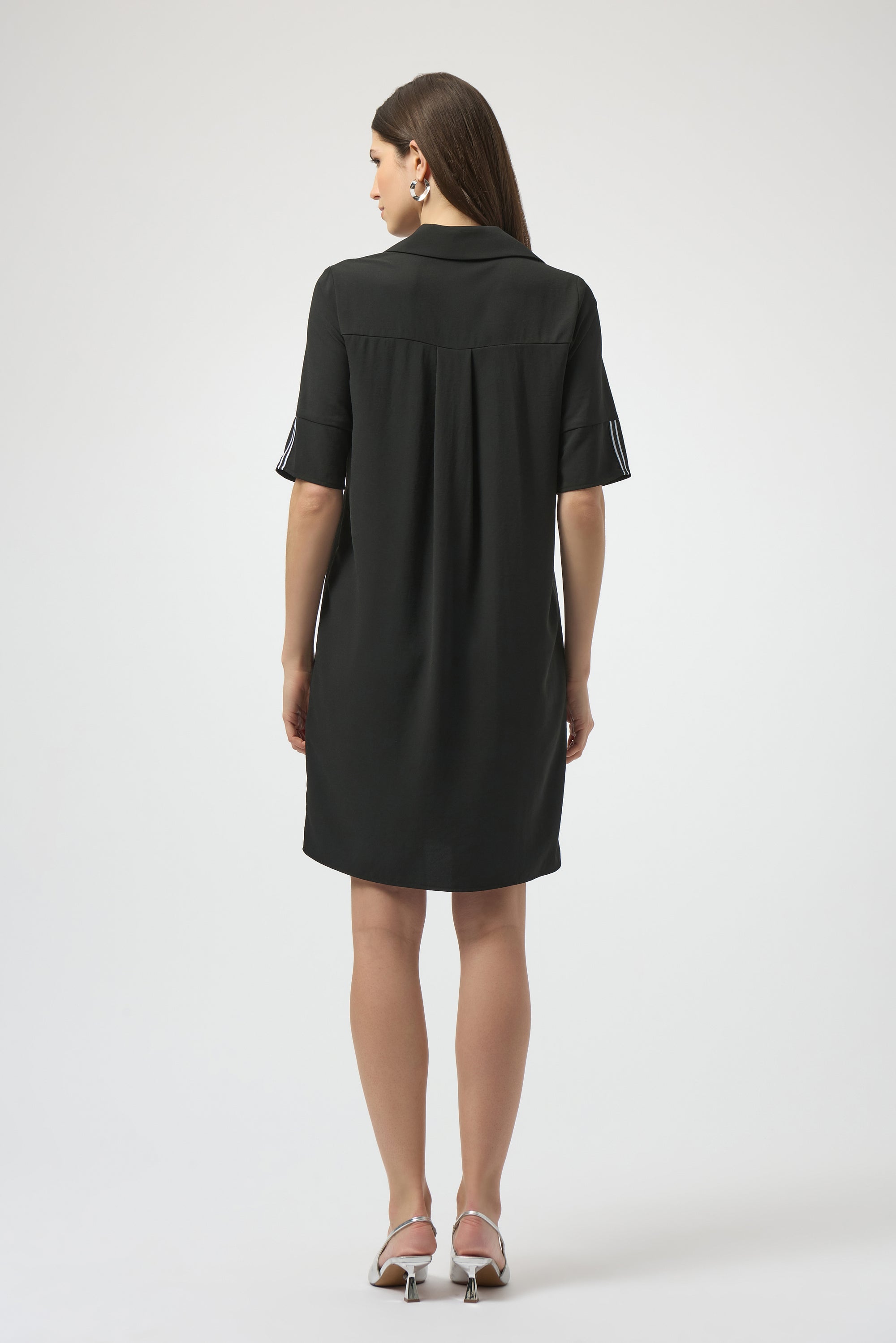 252020 Boxy Cut Over-Shirt Dress