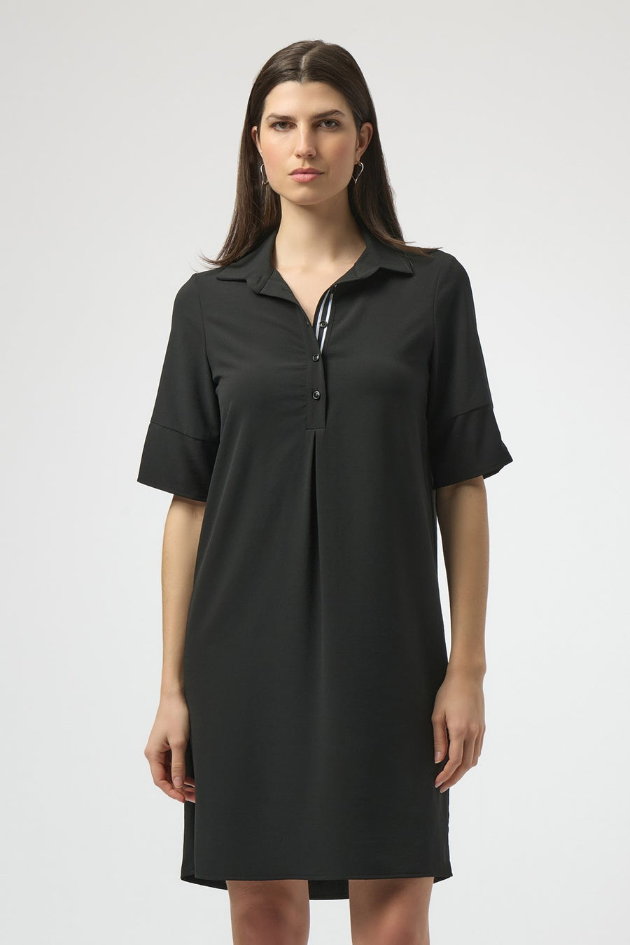 252020 Boxy Cut Over-Shirt Dress