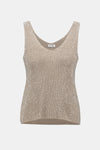 252915 Metallic Knit Camisole Top