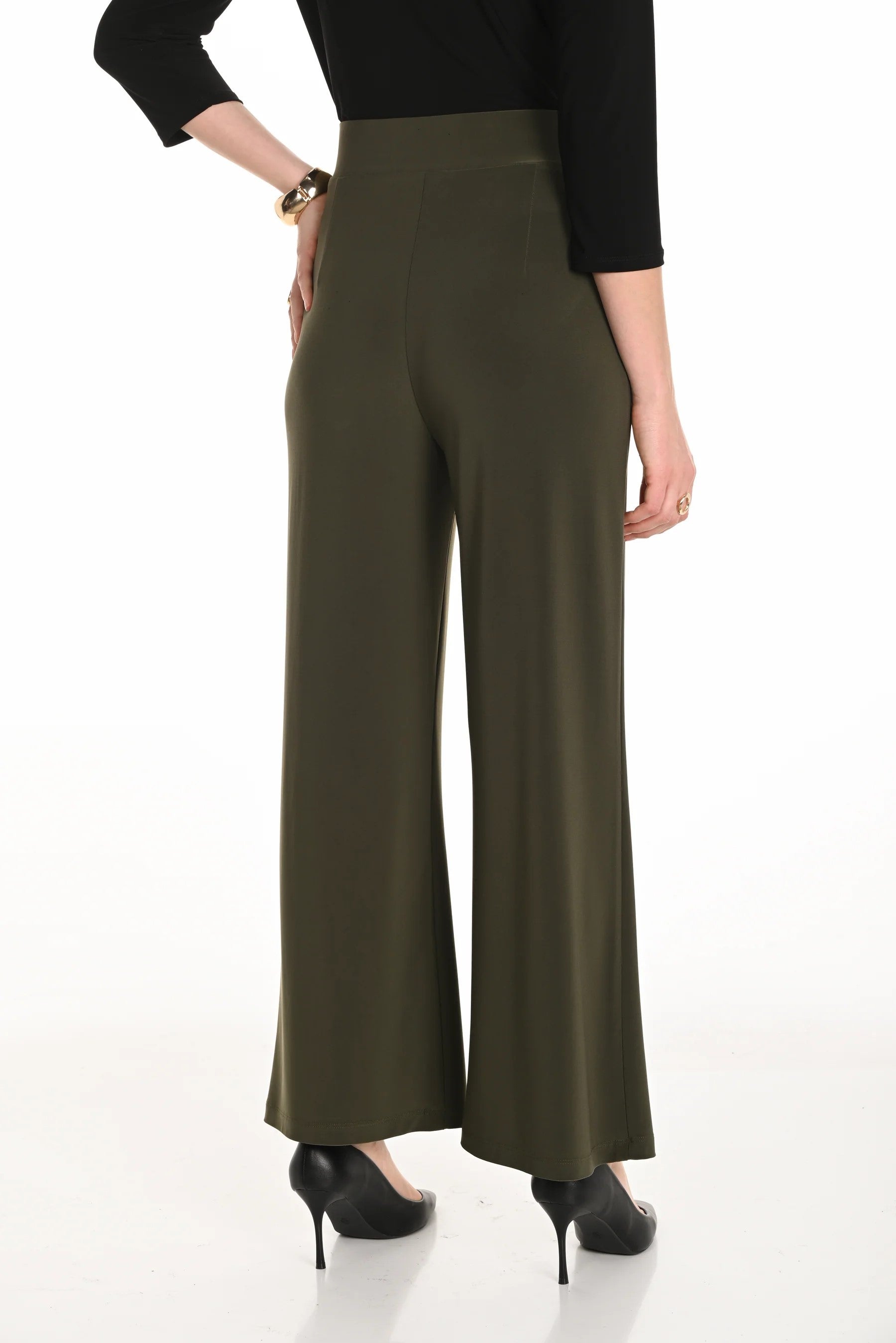 253037 Buckle Band Evening Pant