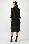 253066 Zip Collar Panel & Patch Tulip Dress