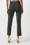 253097 Beige Millennium Abstract Straight Leg Pants