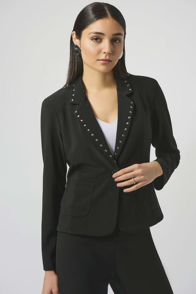 253195 Stud Lapel Sports Blazer