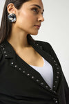 253195 Stud Lapel Sports Blazer