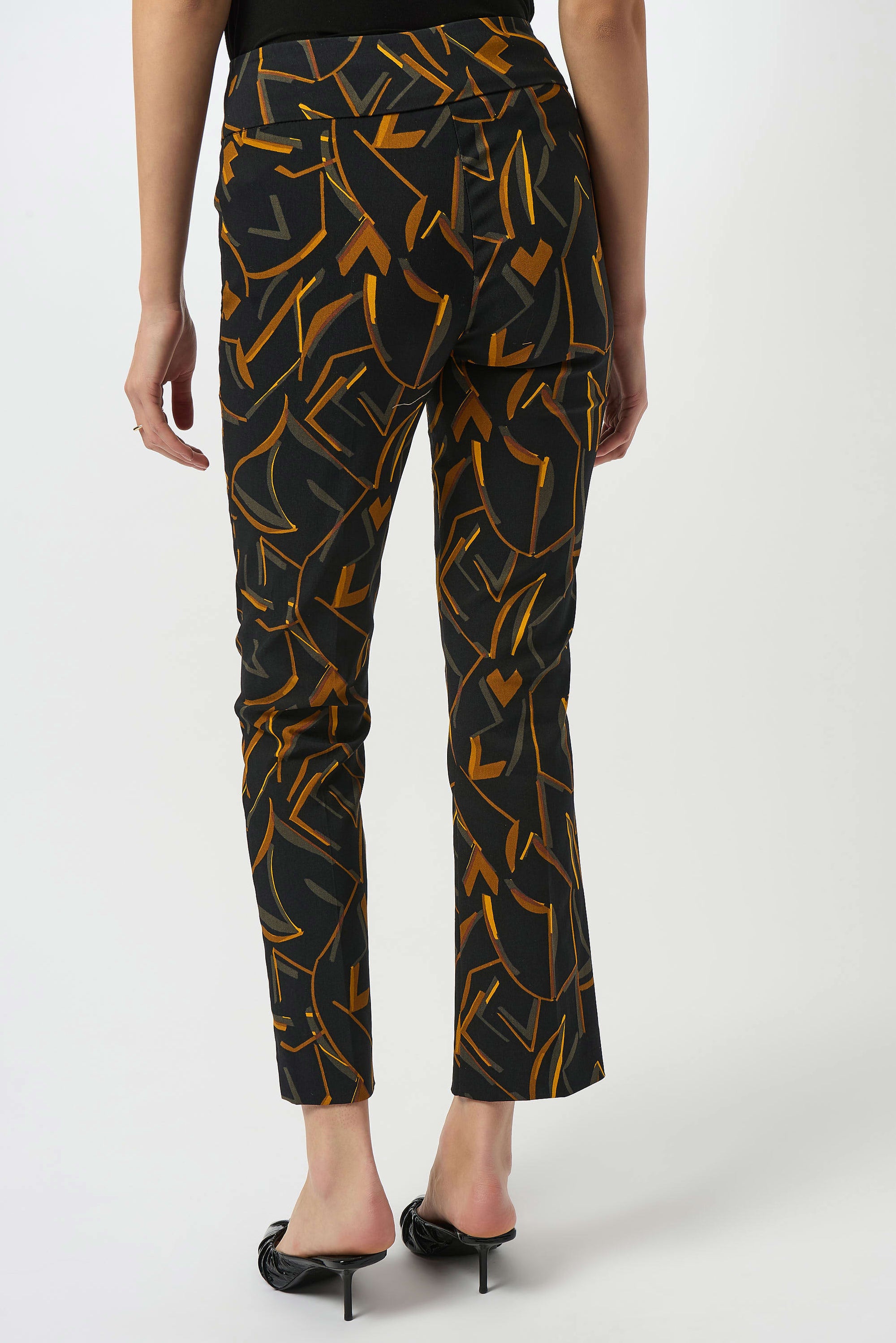 253268-1  Golden Millennium Pattern Straight Leg Pant