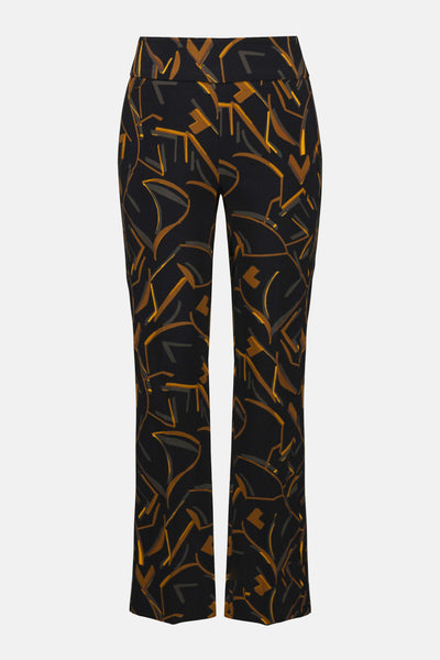 253268-1  Golden Millennium Pattern Straight Leg Pant