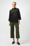 253912 Jacquard Animal Pattern Knit Sweater