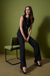 253919 Ponti Panel Wide Leg  Pants