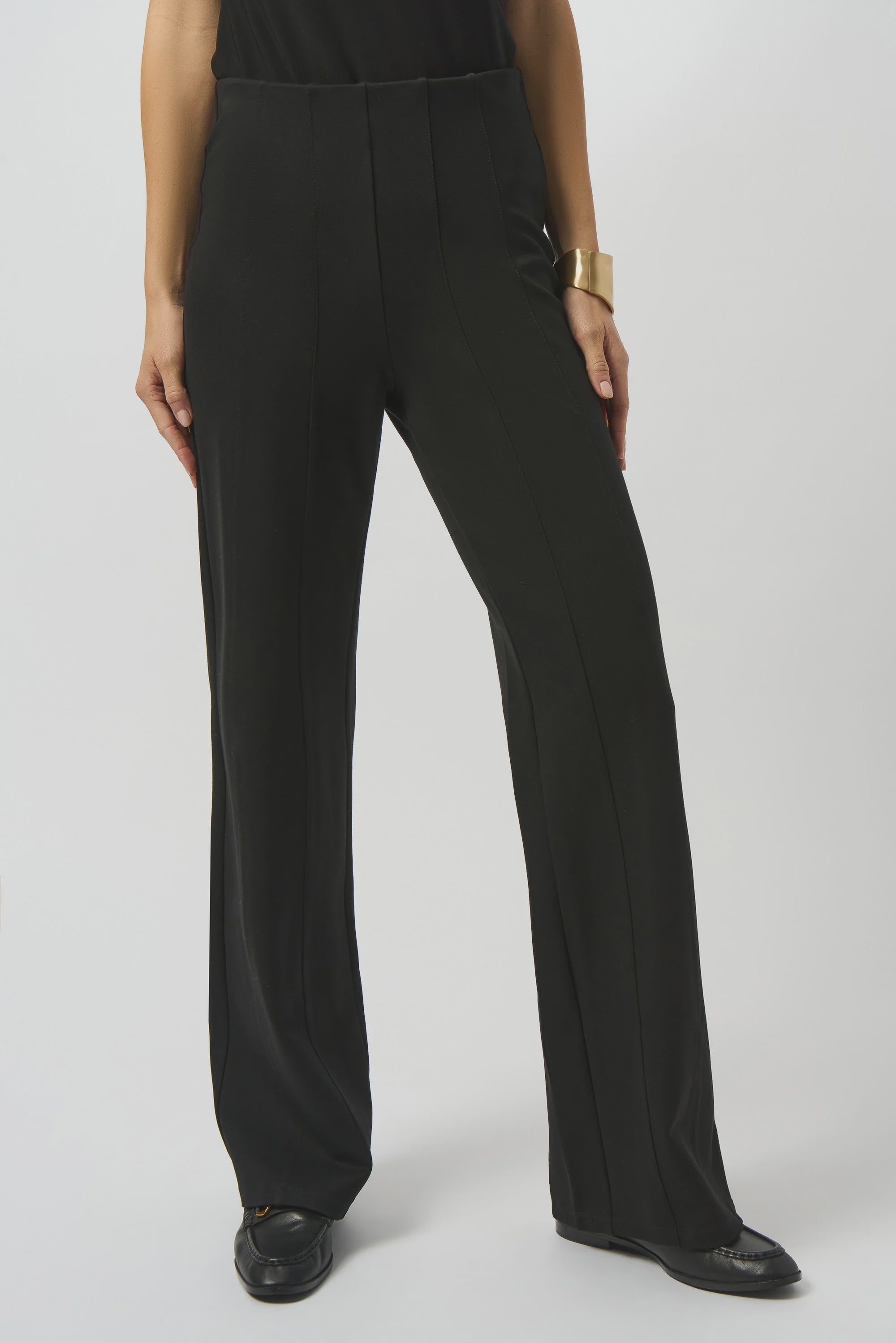 253919 Ponti Panel Wide Leg  Pants
