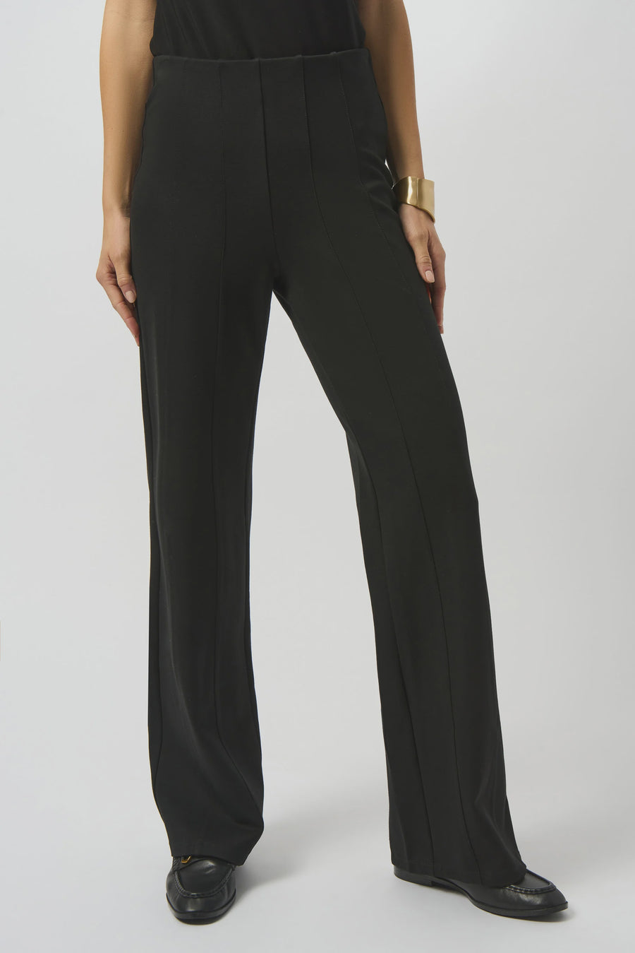 253919 Ponti Panel Wide Leg  Pants