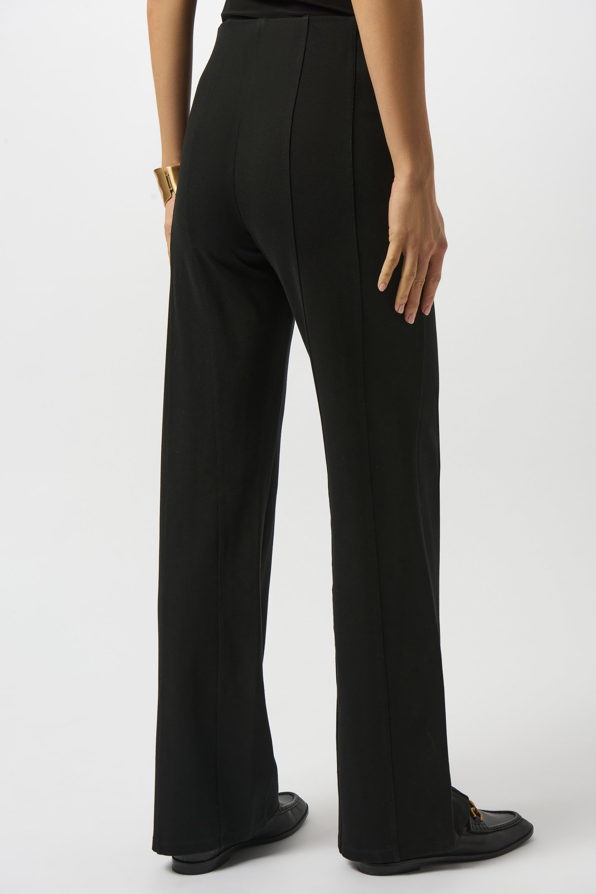 253919 Ponti Panel Wide Leg  Pants