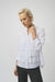 253944 Stretch Poplin Ruffled Blouse