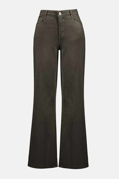 253950 Modal Blend Wide-Leg Stretch Jeans