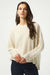 253980 Vanilla Cashmere Relaxed Fit Sweater With Detailing