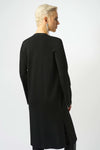 253990 Dome Detail Sweater Knit Cardigan Coat
