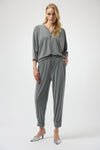 254079 Melange Silky Knit Leisure Pant