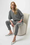 254079 Melange Silky Knit Leisure Pant