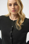254951 Pure Cashmere Button-Front Knitted Cardigan