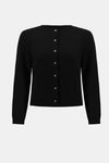 254951 Pure Cashmere Button-Front Knitted Cardigan