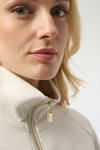 254959 Silky Touch Ponti Zip-up Leisure Jacket