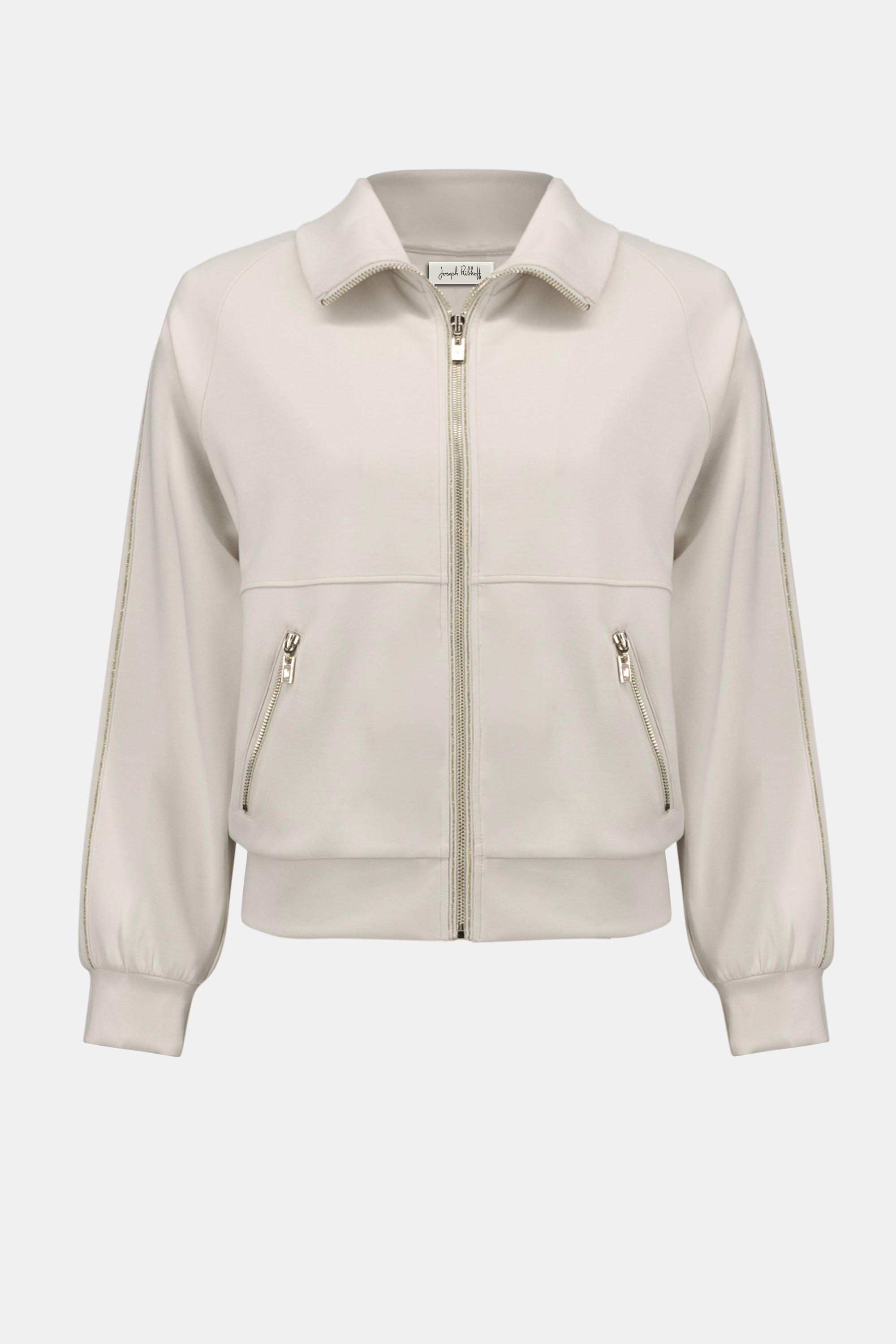 254959 Silky Touch Ponti Zip-up Leisure Jacket